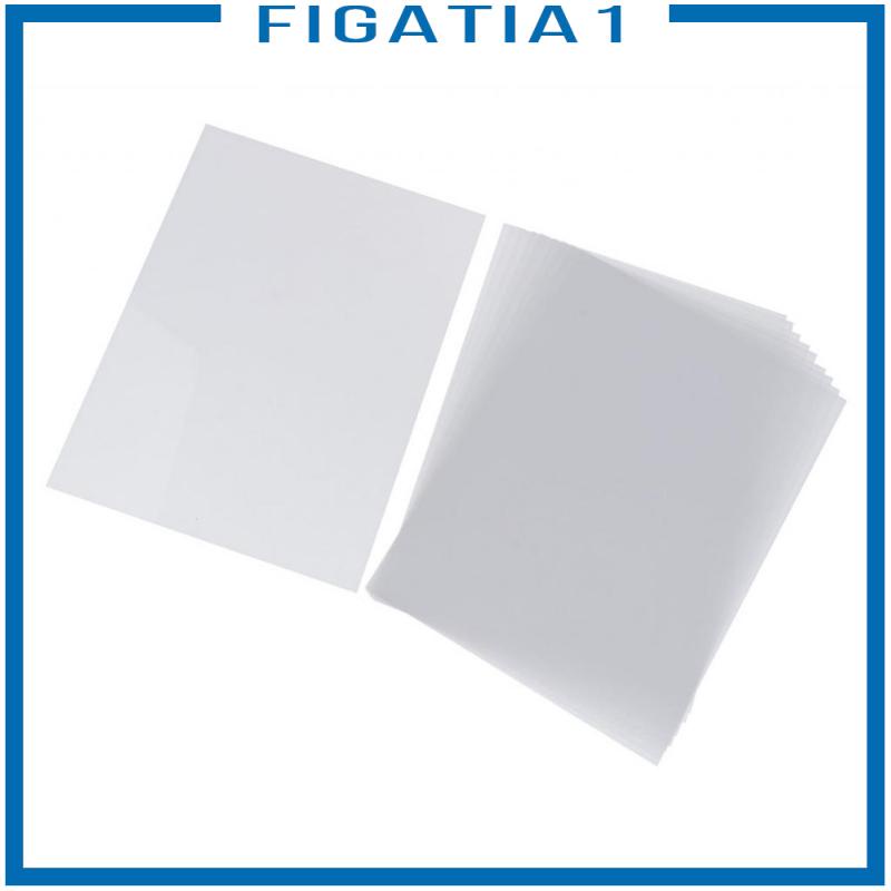 [figatia1] 10 Tấm Phim Co Nhiệt Trong Suốt Dùng Để Đánh Bóng / Làm Đồ Thủ Công