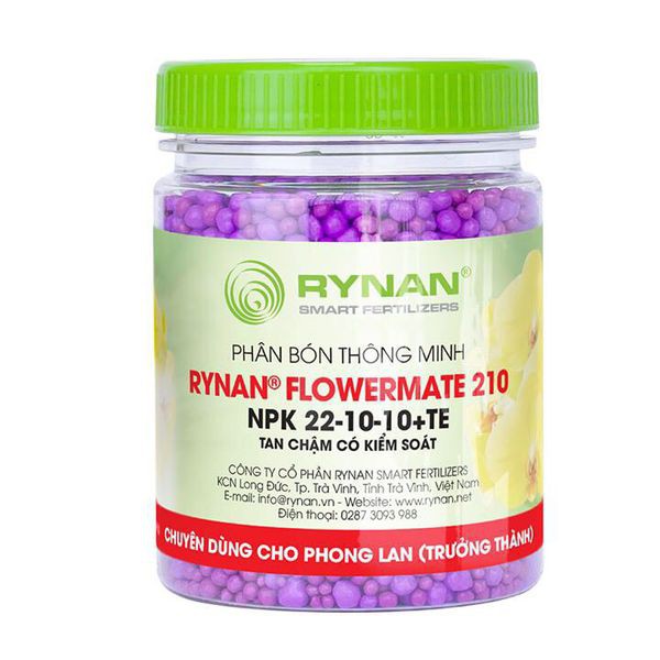 Phân bón thông minh Rynan 22-10-10+TE hủ 150g ( thùng 45 hủ) dành cho cây trưởng thành