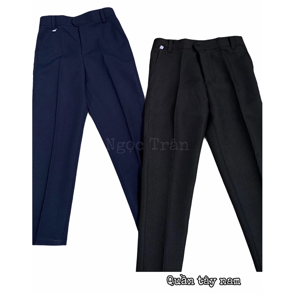 Quần Tây Nam Học Sinh Không Xếp Ly