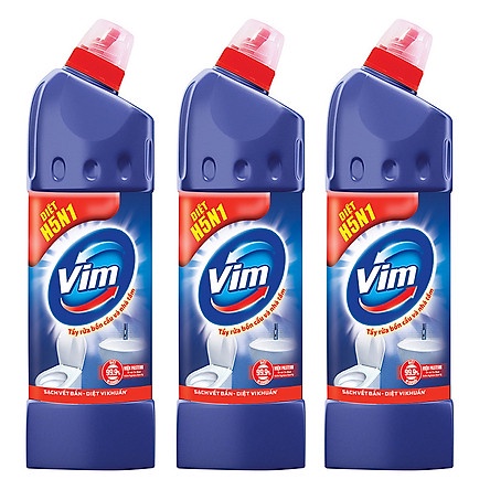 Vim tẩy bồn cầu chai 900ml