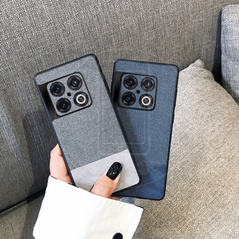 Ốp Điện Thoại Cứng Phối Da Thiết Kế Độc Đáo Thời Trang Cho OnePlus 10 Pro OnePlus10Pro 5G