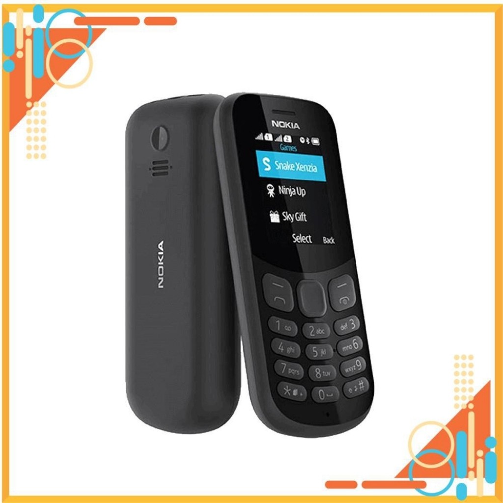 ĐIỆN THOẠI NOKIA 130 Zin 2 SIM Bản 2017 - Được Chọn Phụ Kiện