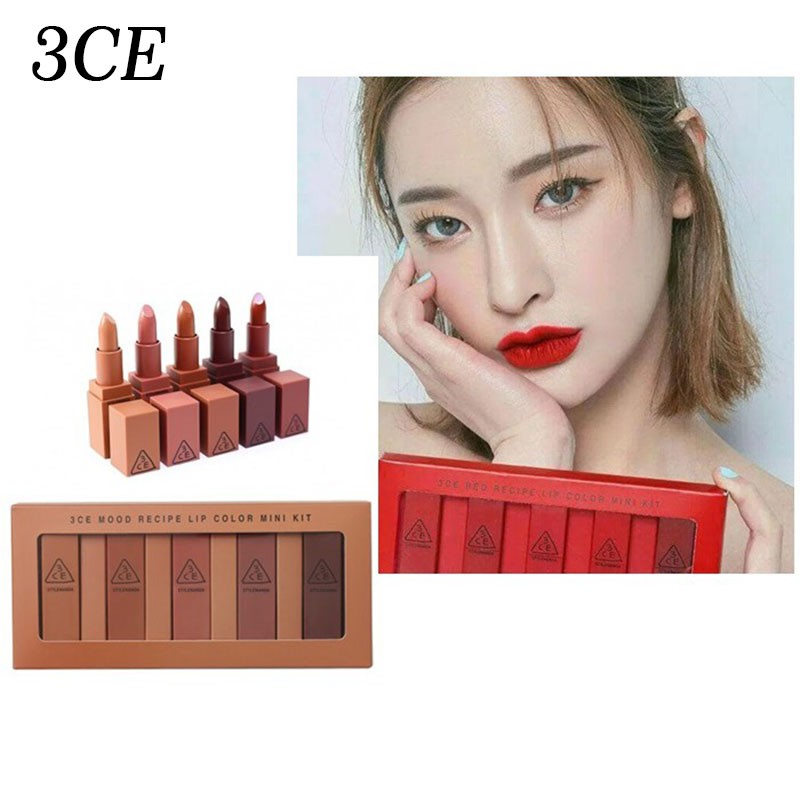 [Hàng mới về] Bộ son lì mini thích hợp làm quà tặng tiện dụng | BigBuy360 - bigbuy360.vn