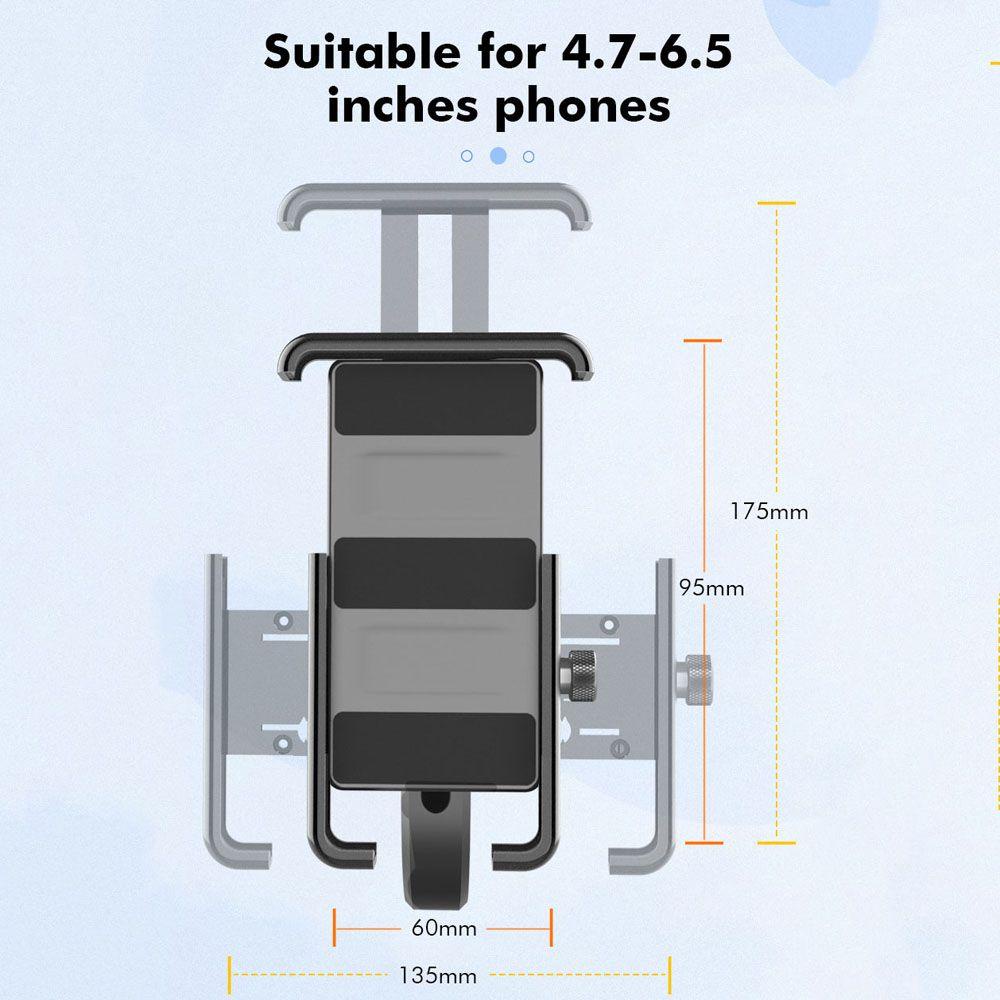 Giá Đỡ ĐiệN ThoạI Xoay 360 Độ GắN Tay CầM Xe Đạ ° Giá Đỡ Điện Thoại Gắn Tay Lái Xe Đạp Chống Rung Lắc Có Thể Điều Chỉnh