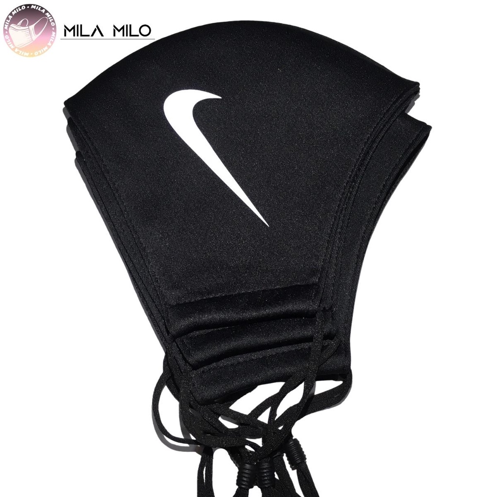 Khẩu trang vải kháng khuẩn in logo 3 lớp - Khẩu trang cao cấp cho nam và nữ