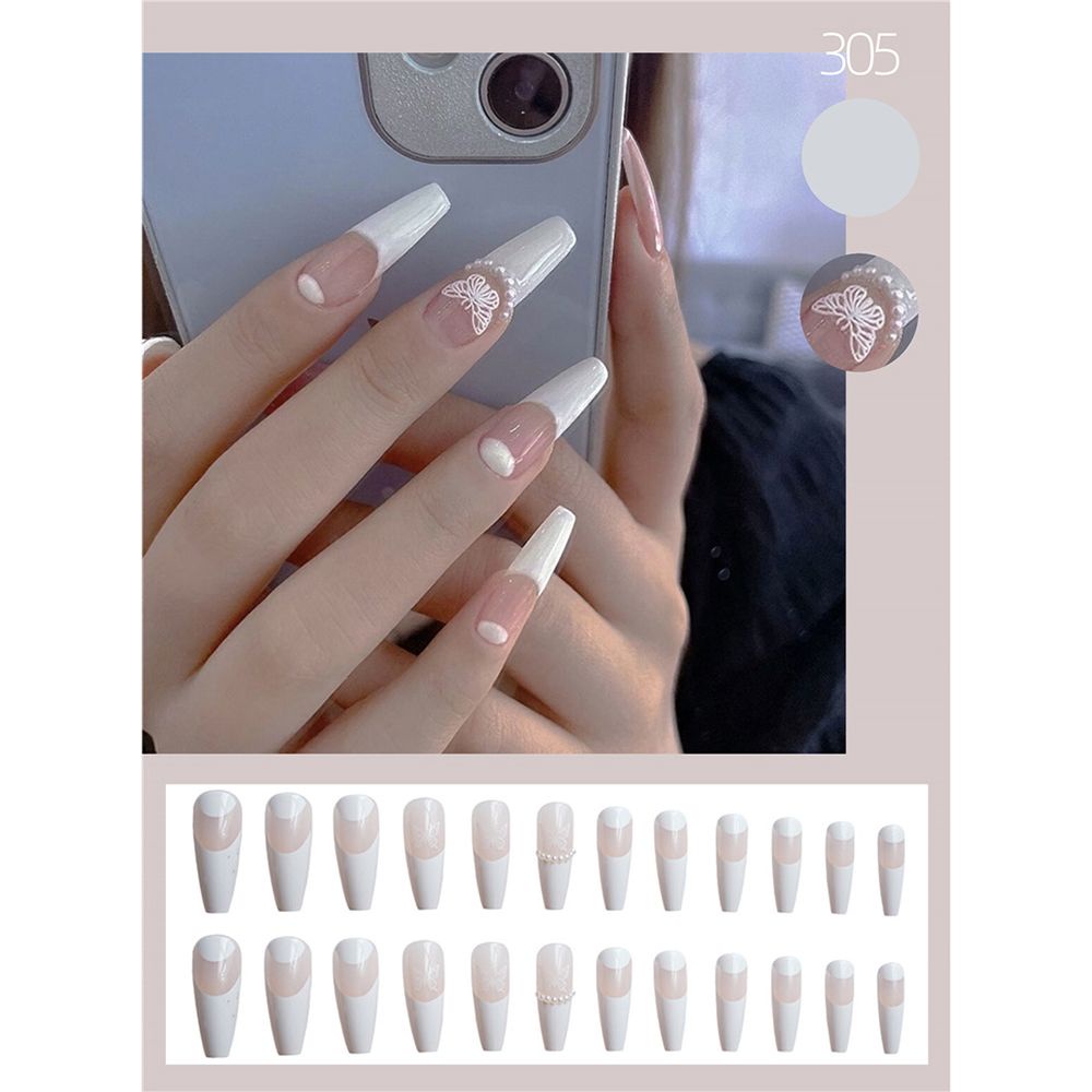 Hộp 24 Móng Tay Giả Nghệ Thuật