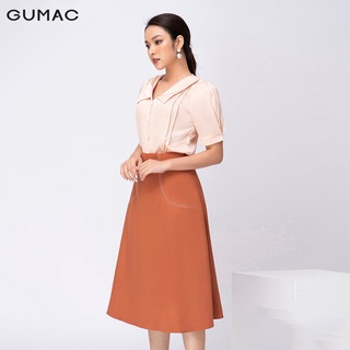 Chân váy dài ôm eo GUMAC VA11243