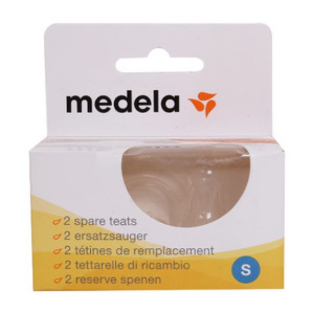 Núm Medela size M cổ thường