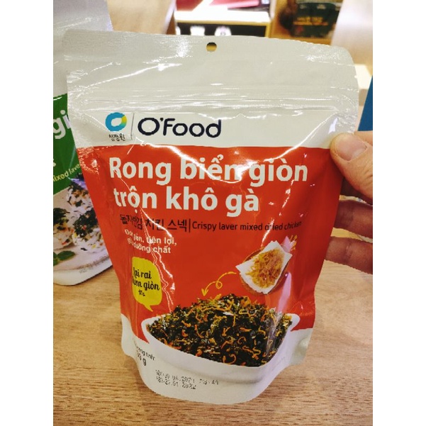 RONG BIỂN GIÒN TRỘN GIA VỊ ,HẢI SẢN,KHÔ GÀ MIWON 30G