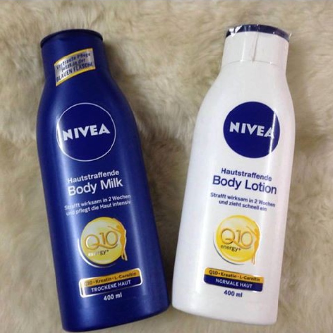 Dưỡng thể trắng da Nivea Q10 Hautstraffende nội địa Đức cấp ẩm chăm sóc da - Shop Viloet
