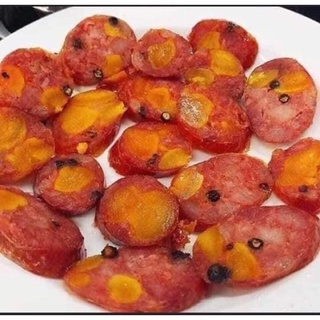 Lạp xưởng tôm trứng muối. Túi 500gr. [FREE SHIP]
