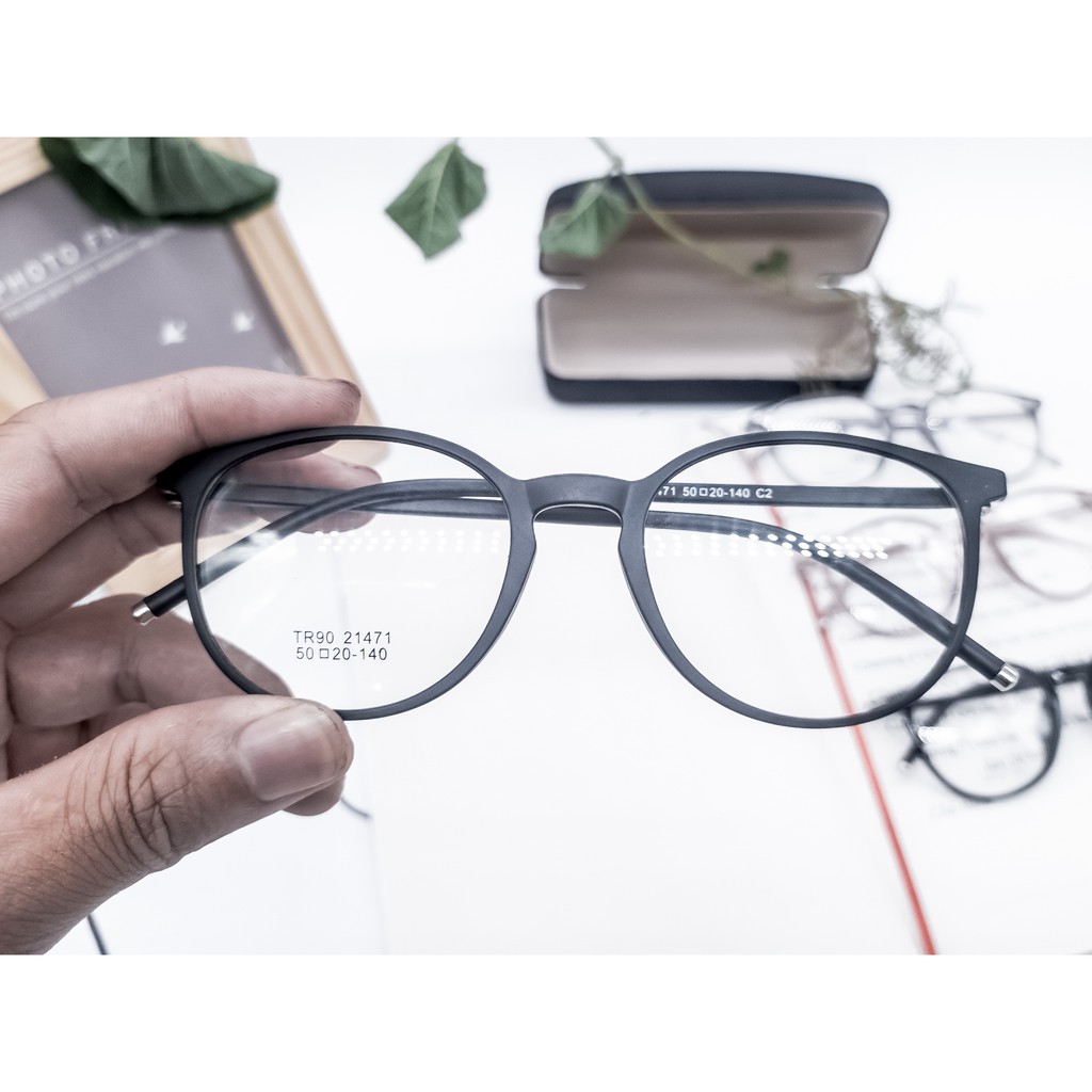 Gọng kính fom tròn thời trang hàn quốc