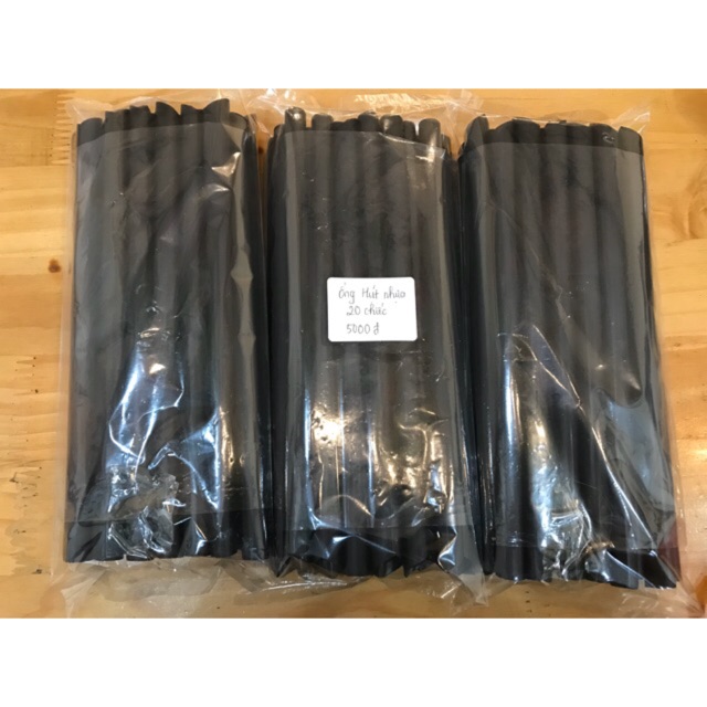 Ống hút nhựa trà sữa 20chiếc