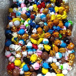 10 chuông thú xinh xắn đa dạng mẫu dùng trang trí handmade/làm vòng cổ chó mèo