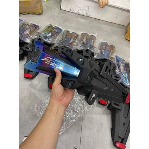 Combo đuôi và dè titan malay cho exciter 150 có chống rung