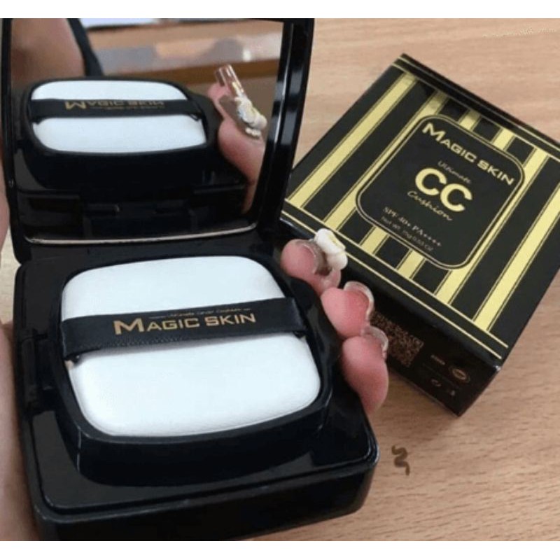 ULTIMATEC CC CUSHION MAGIC SKIN : PHẤN NƯỚC NGỌC TRAI TƯƠI MUA 2 TẶNG 1 SON TRỊ GIÁ 210K