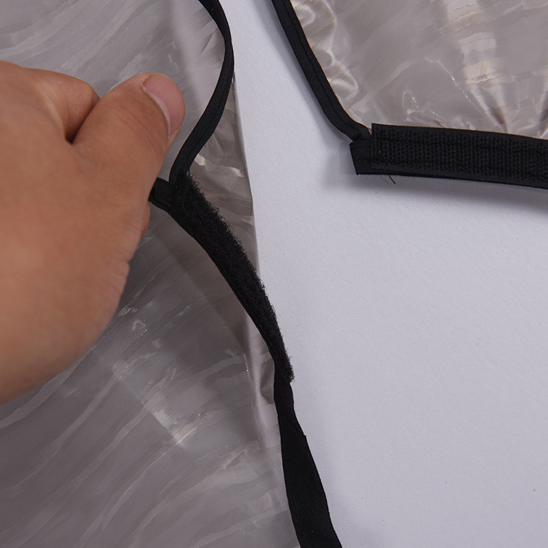 MONJA  Áo Choàng Cắt Tóc Chất Liệu Pvc Chống Thấm Nước Có Thể Điều Chỉnh Tiện Dụng