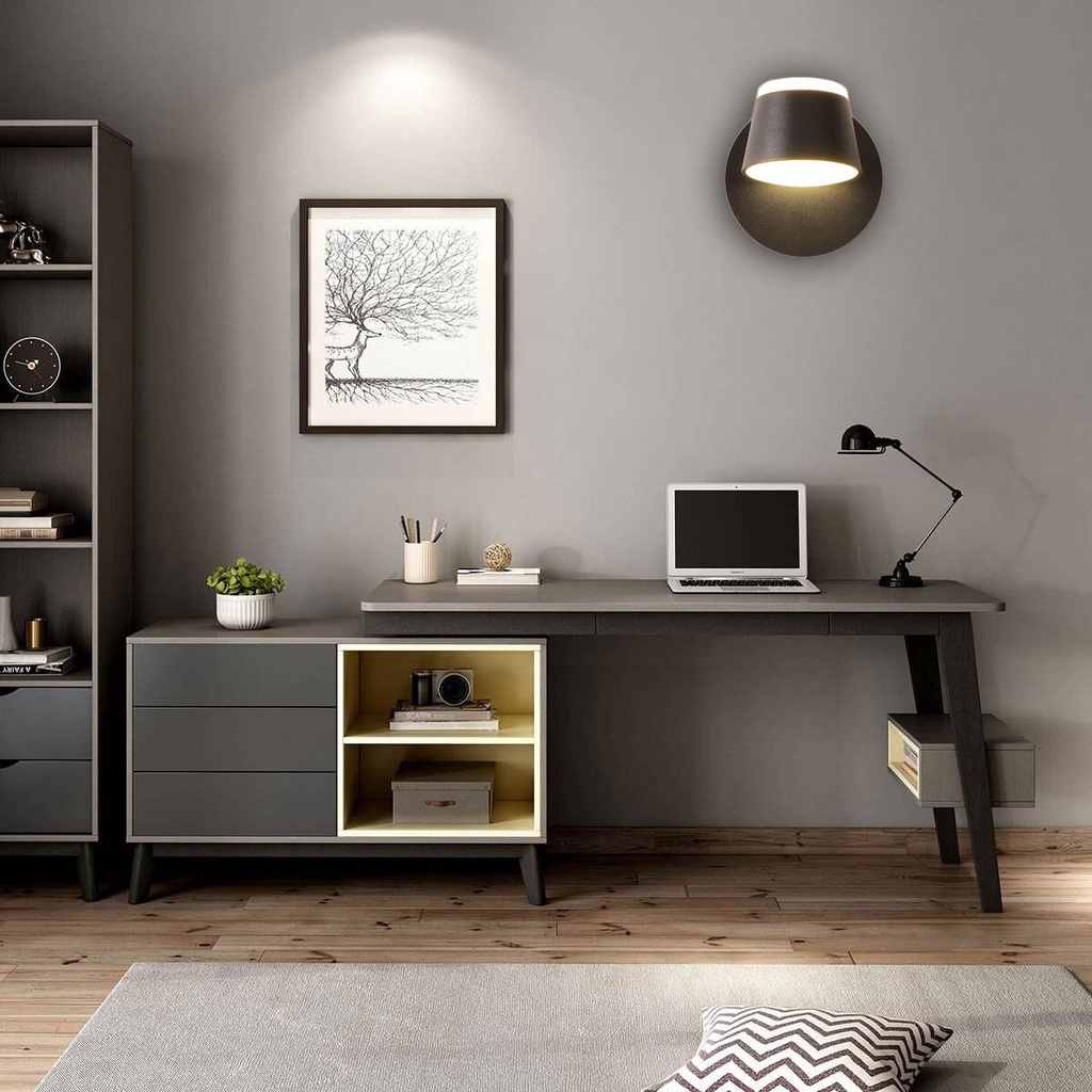 Đèn led Gắn Tường Bằng Sắt Thiết Kế Đơn Giản Sáng Tạo