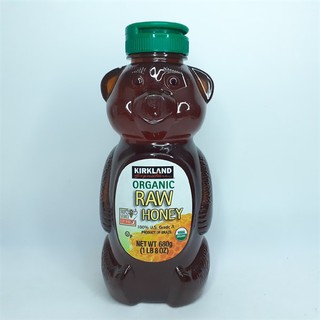 Mật ong Kirkland Organic Raw Honey 680g