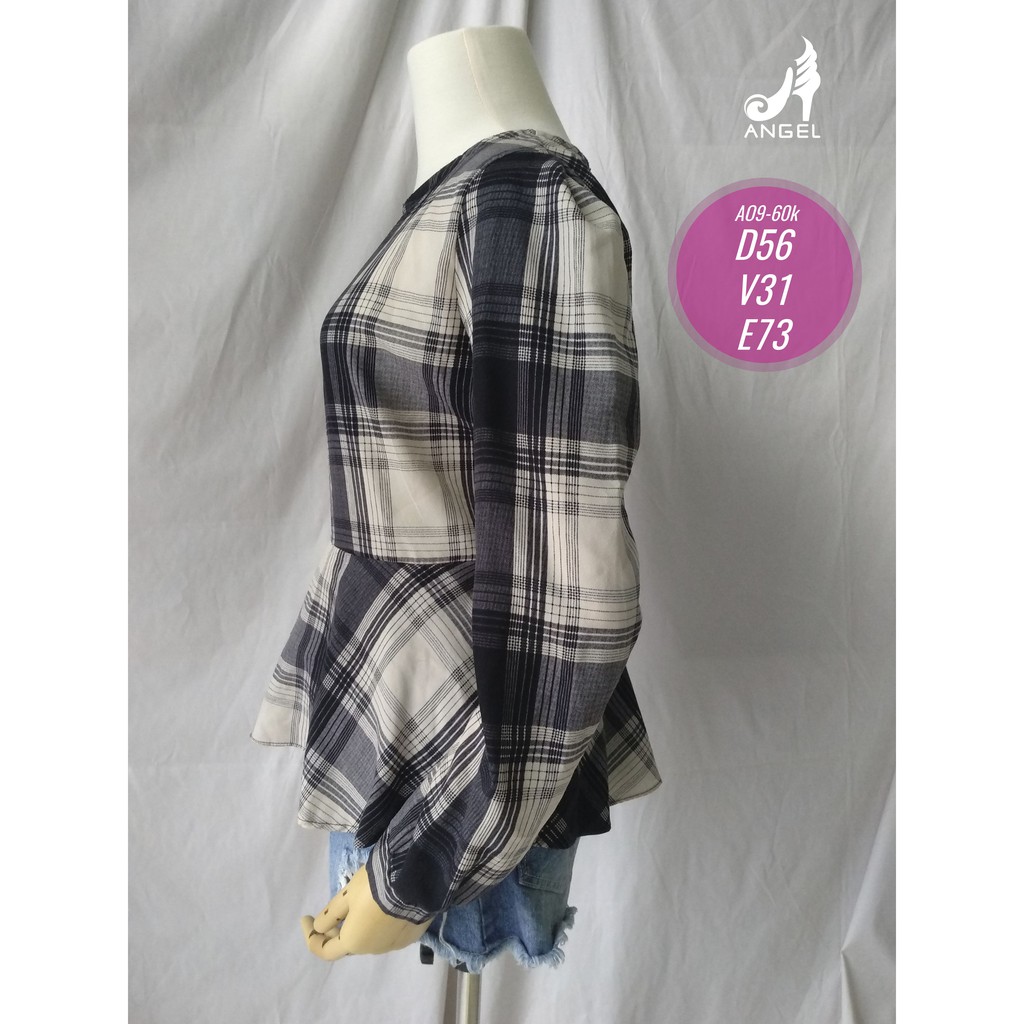 AO9 - Áo peplum tay dài 60k