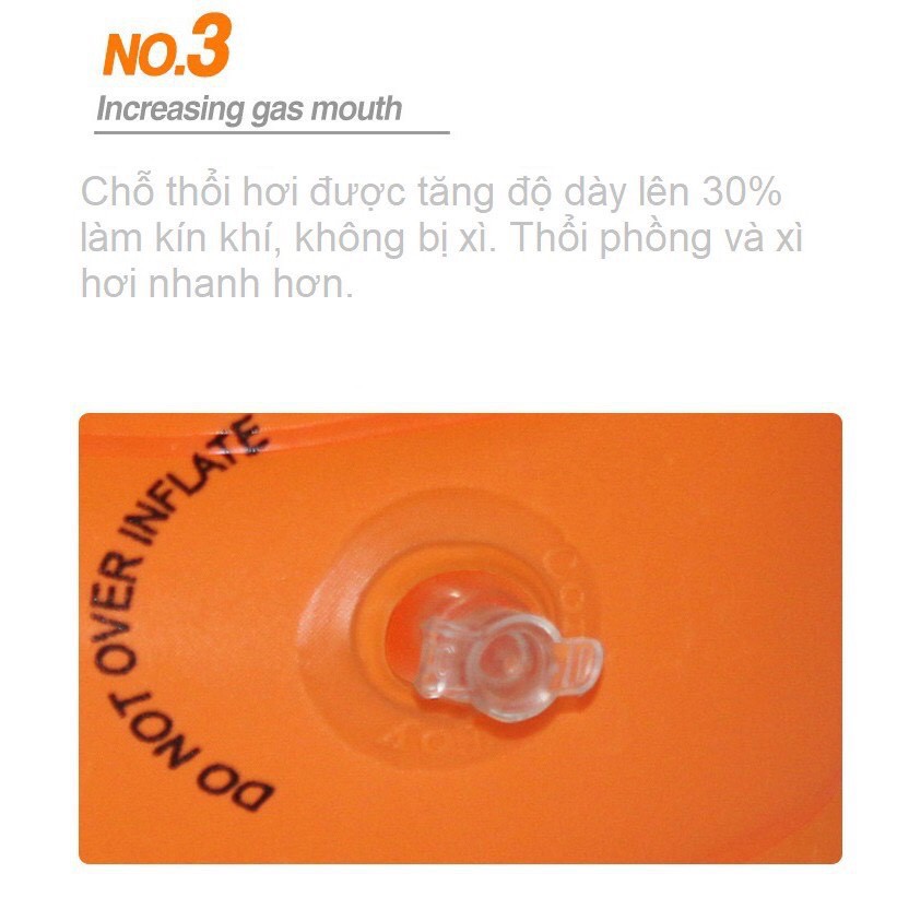 ( SẴN KHO HCM) Phao tay tập bơi cho bé từ 1-6 tuổi loại 1