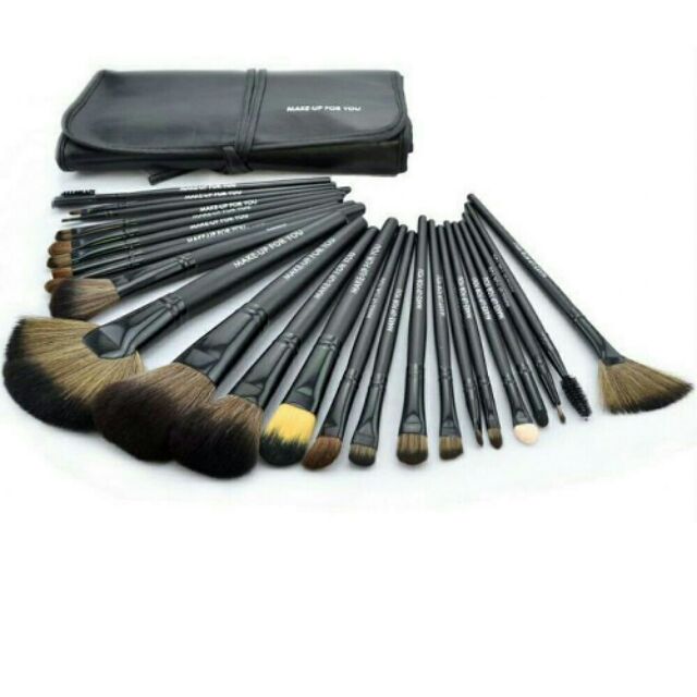 Bộ cọ 23 món đầy đủ cho mặt bạn luôn tươi xinh107_màu vàng,đen,hồng