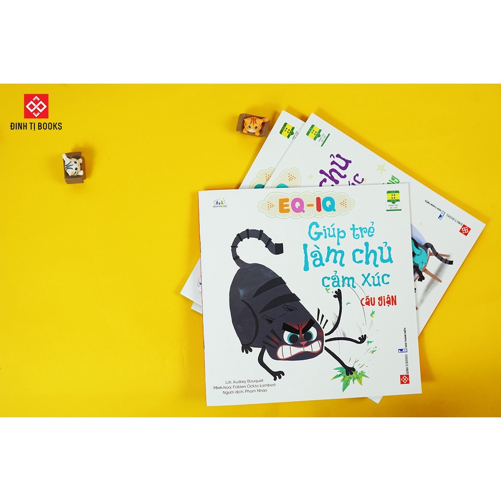 Sách - EQ-IQ giúp trẻ làm chủ cảm xúc