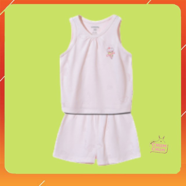 Set Bộ Cotton Ba lỗ Cho Bé Summer Chaang Babychum.68