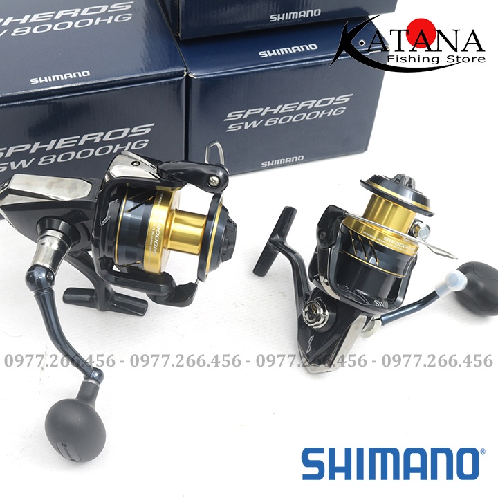 Máy câu Shimano SPHEROS SW6000HG - SW8000HG