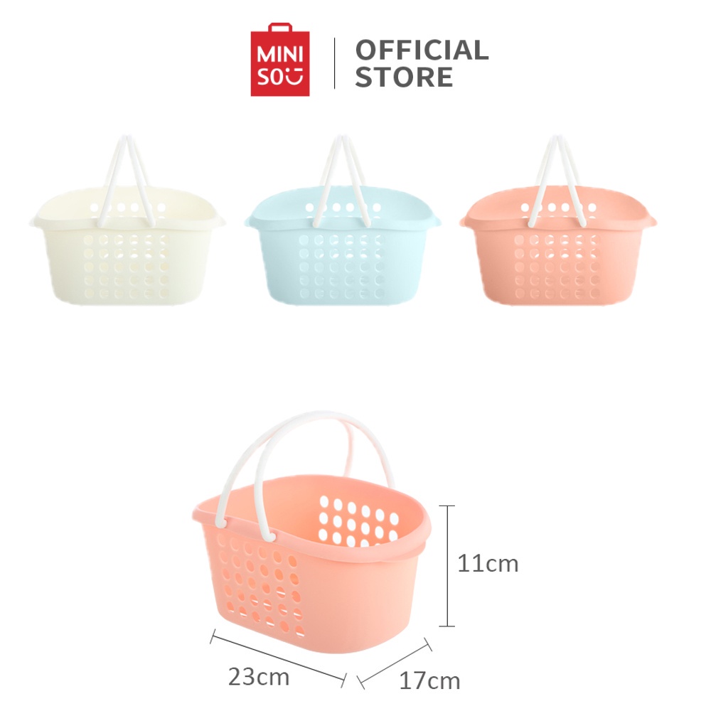 Giỏ tắm Miniso đơn giản cổ điển