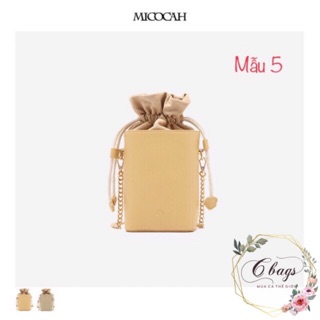 Túi xách Micocah dáng giỏ thắt MCC05
