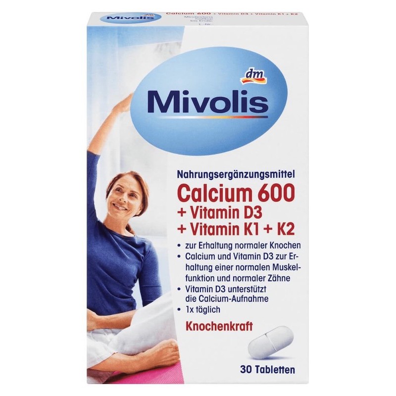 VIÊN UỐNG CANXI D3 K1 K2 ĐỨC