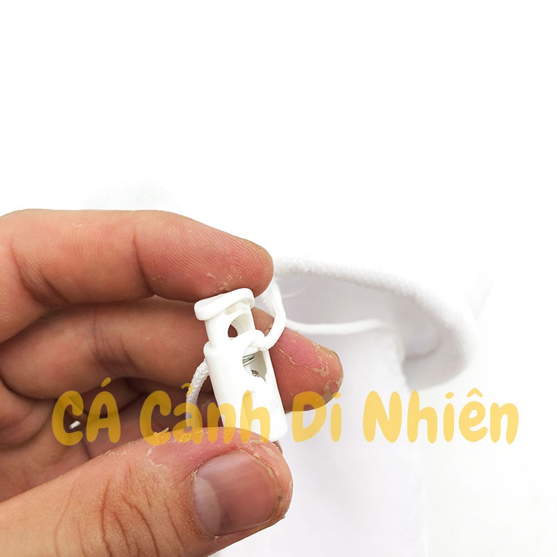 Túi lọc nước giữ cặn hồ cá bằng vải bông SIZE NHỎ 25x15 cm - Túi lọc nước hồ cá khaditoys