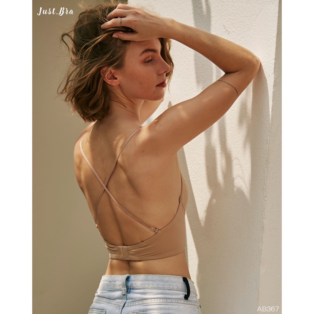 Áo ngực có gọng Just Bra mút mỏng dây mảnh tinh tế quyến rũ AB367