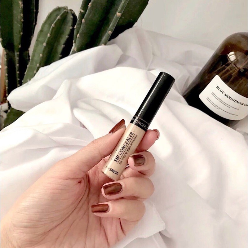 Kem Che Khuyết Điểm The Saem Cover Perfection Tip Concealer SPF28/PA++ 6,5g | BigBuy360 - bigbuy360.vn