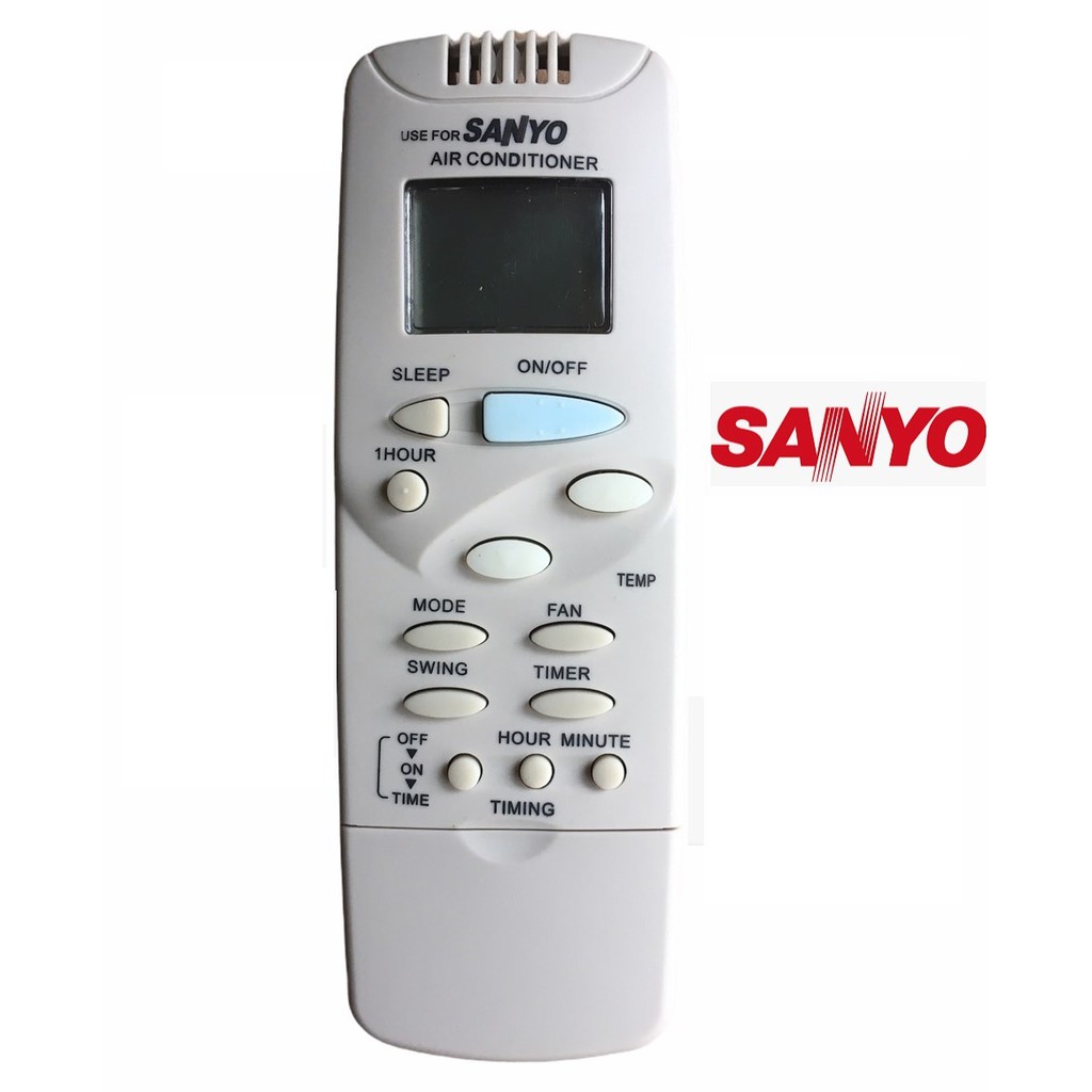 điều khiển máy lạnh SANYO loại to AIR CONDITIONER - Remote Điều khiểu điều hòa SANYO loại to