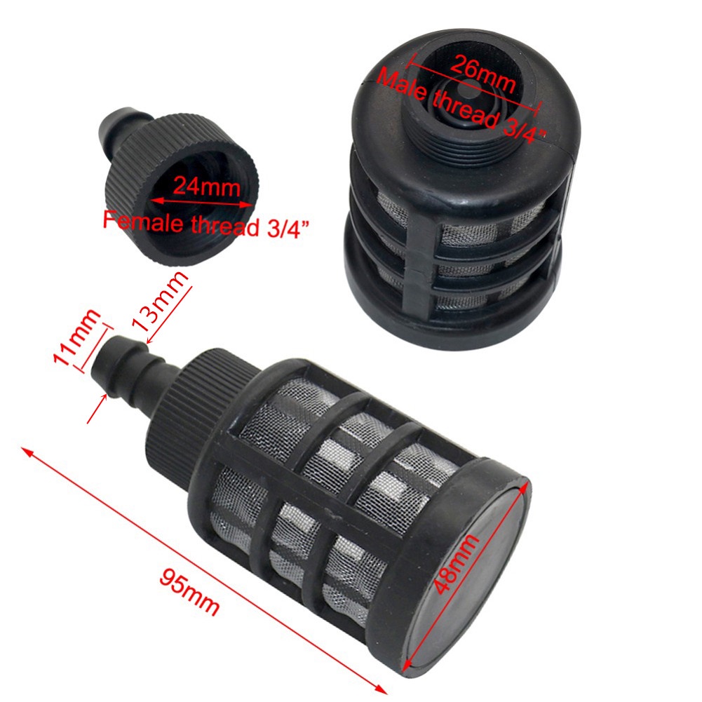 1 Ống Lưới Lọc 15mm Cho Hệ Thống Tưới Nước Vườn Cây