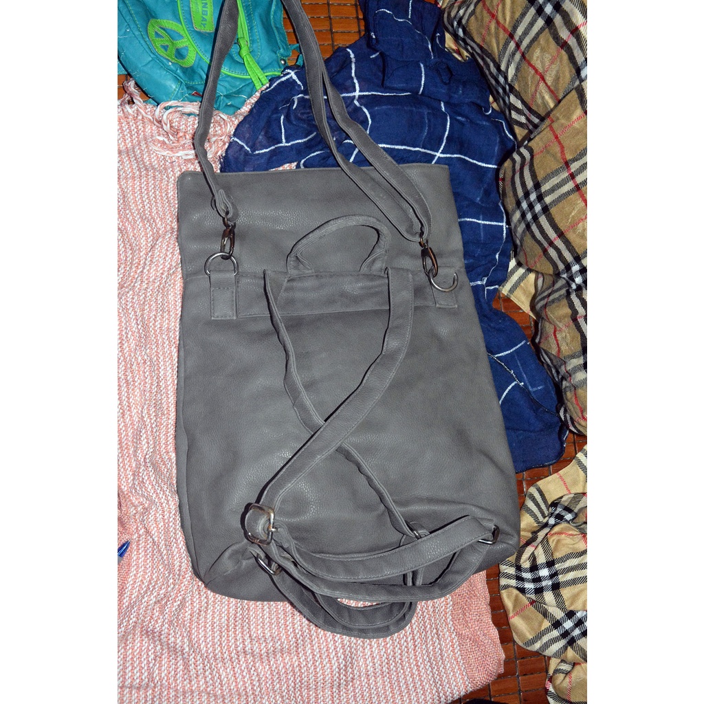 Balo da Hàn Quốc 3 cách đeo thanh lý, du lich, a4 36x34