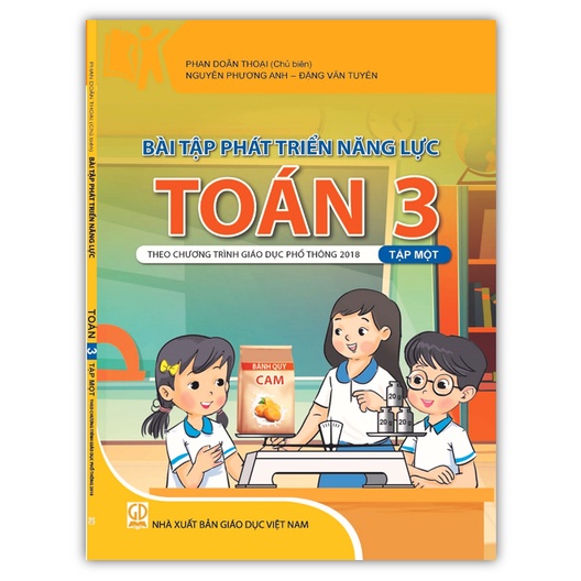 Sách - Bài Tập Phát Triển Năng Lực Toán Lớp 3 - Tập 1 ( theo chương trình GDPT 2018 )