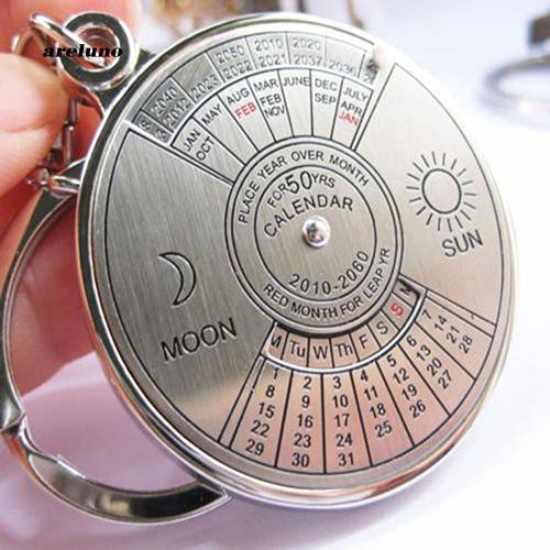 Móc chìa khóa lịch vạn niên 50 năm đẹp mắt