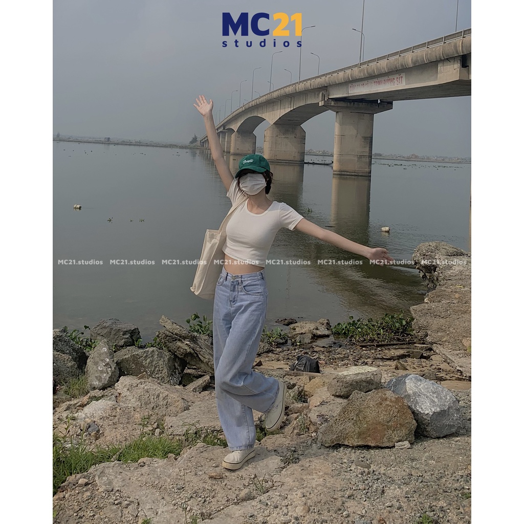 Áo croptop nữ tee form MINION CLOTHING ngắn tay phông cổ tròn pull Ulzzang Streetwear Hàn Quốc vải thun mềm mịn A3214