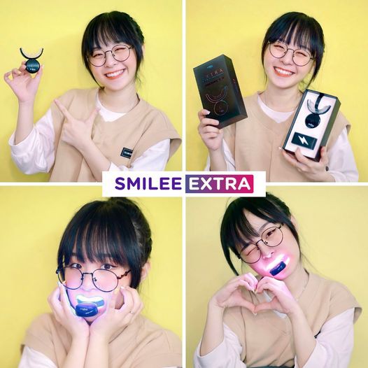 Smilee Extra, Smilee Max - Máy làm trắng răng không ê buốt, làm trắng 3-6 tone, xuất xứ USA