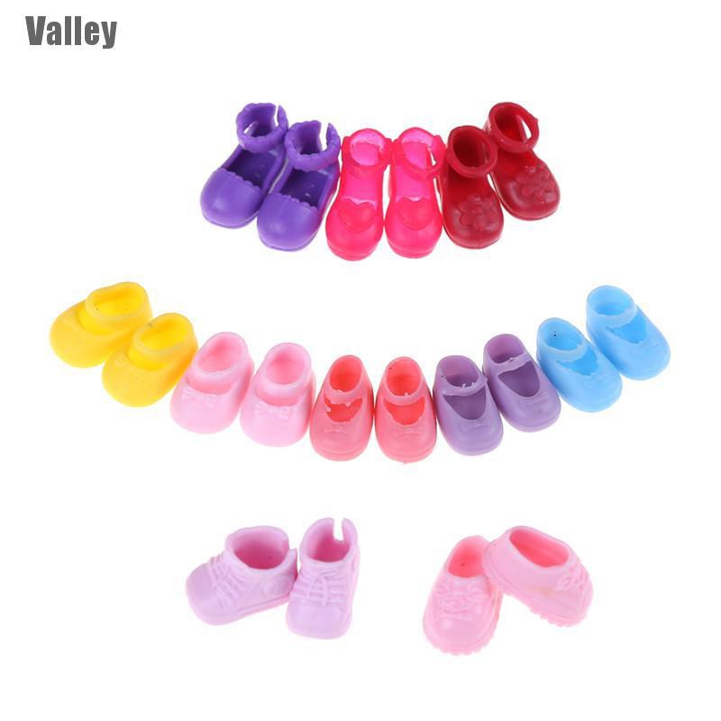 Set 5 Đôi Giày Thời Trang Cho Búp Bê