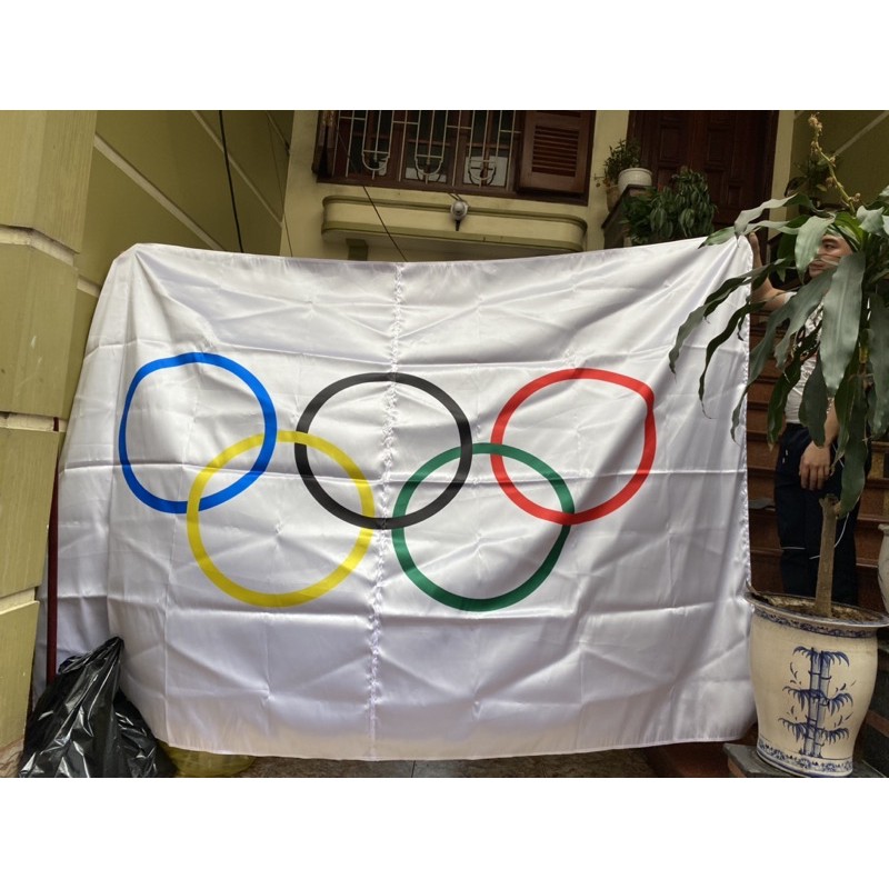 Cờ olympic, cờ thể thao, cờ thể dục thể thao, cờ in theo yêu cầu