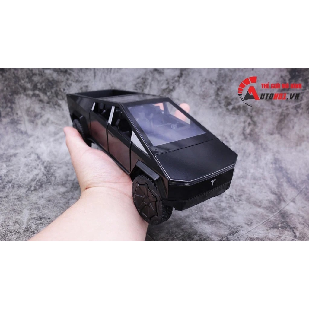 MÔ HÌNH XE TẢI ĐIỆN TESLA SILVER 1:24 XHD 7883