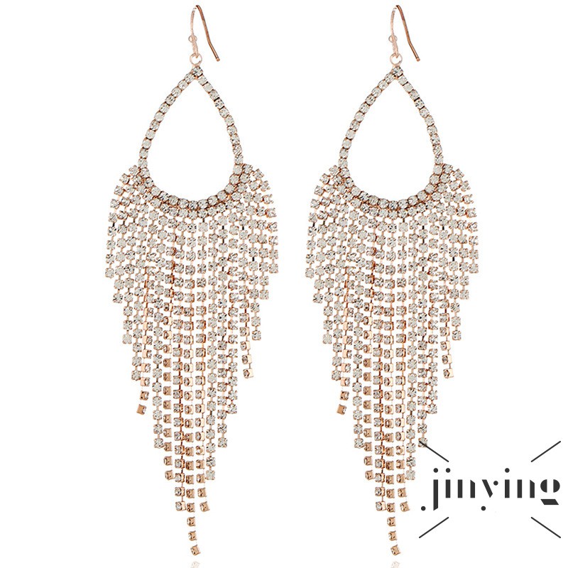 GETNOIVAS Bông tai kiểu hình học sang trọng phong cách âu mỹ cho nữ