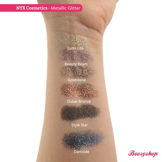 Nhũ mắt dạng hạt NYX Metallic Glitter