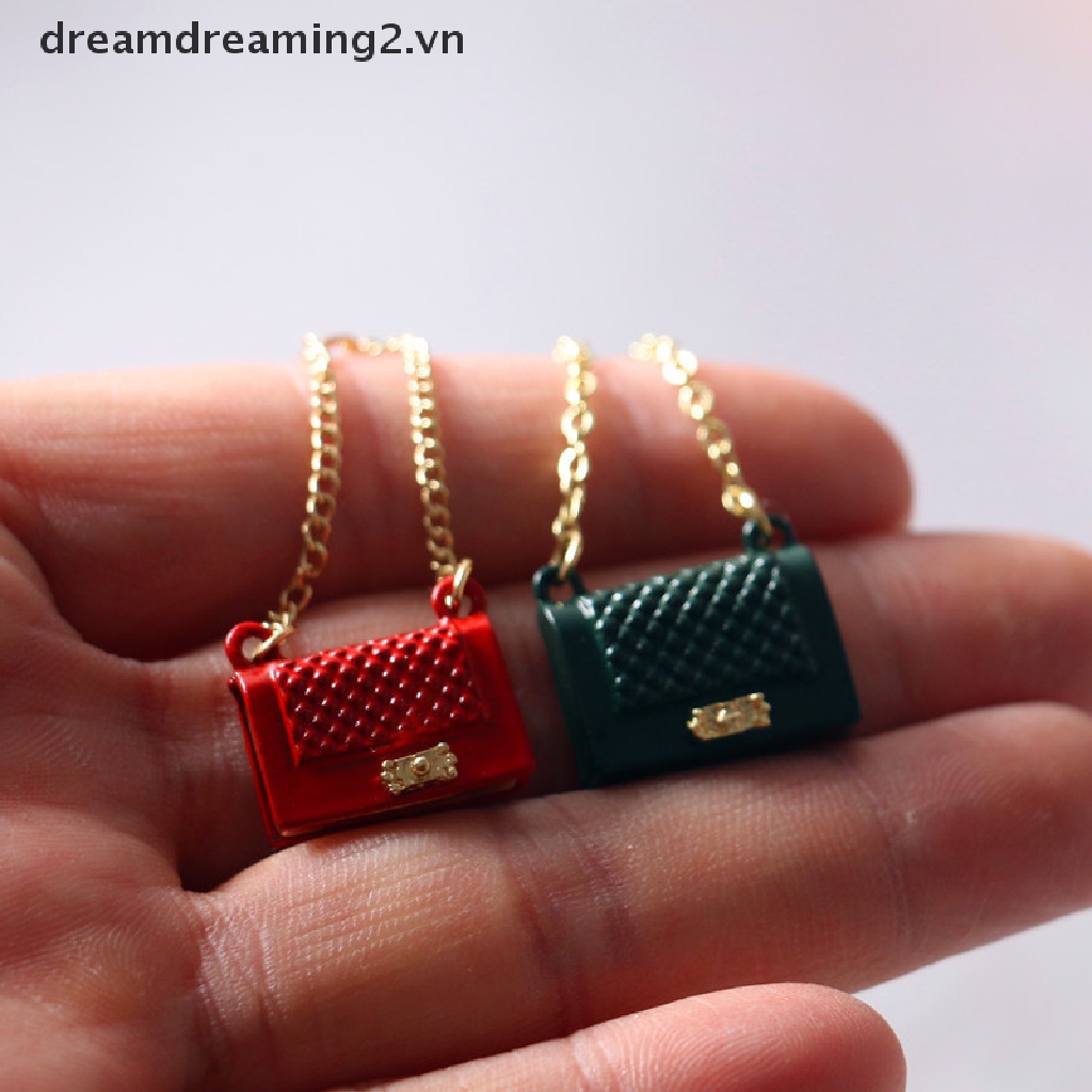 Mô Hình Túi Xách Bằng Kim Loại Trang Trí Nhà Cửa