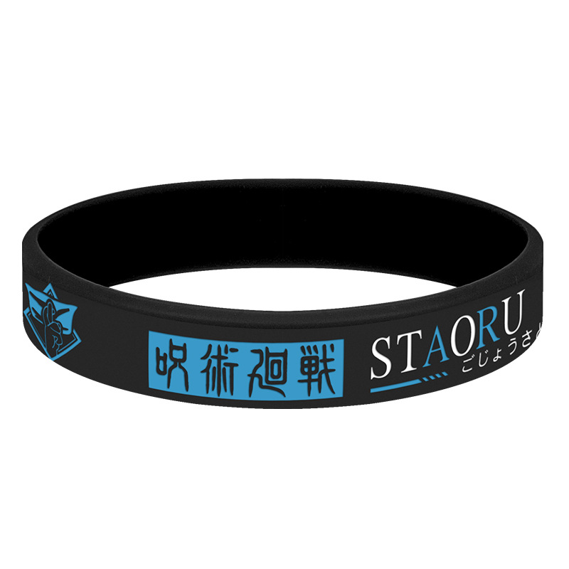 Vòng Tay Silicon Phát Quang Họa Tiết Anime Độc Đáo Xinh Xắn