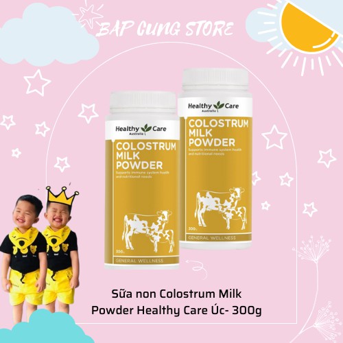 Sữa non Colostrum Milk Powder Healthy Care Úc 300g